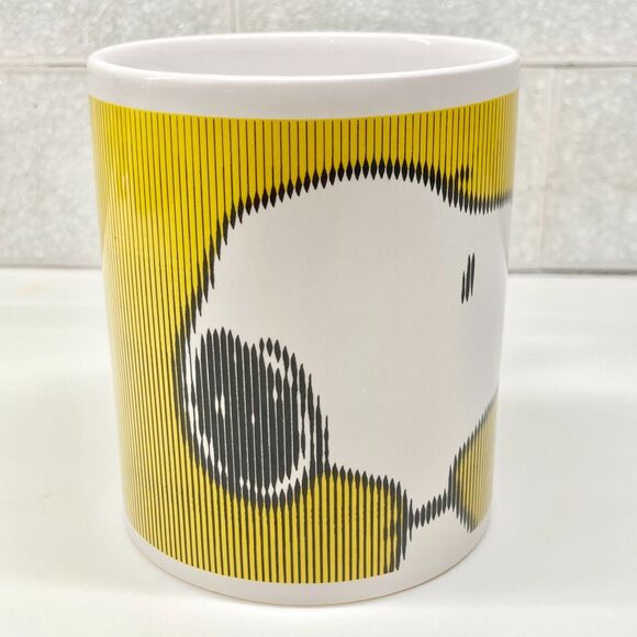 Ceramic Snoopy Dog Peanuts Coffee Mug Cup ZAK Designs 2015 11.5oz. NWT Yellow - Picture 5 of 12